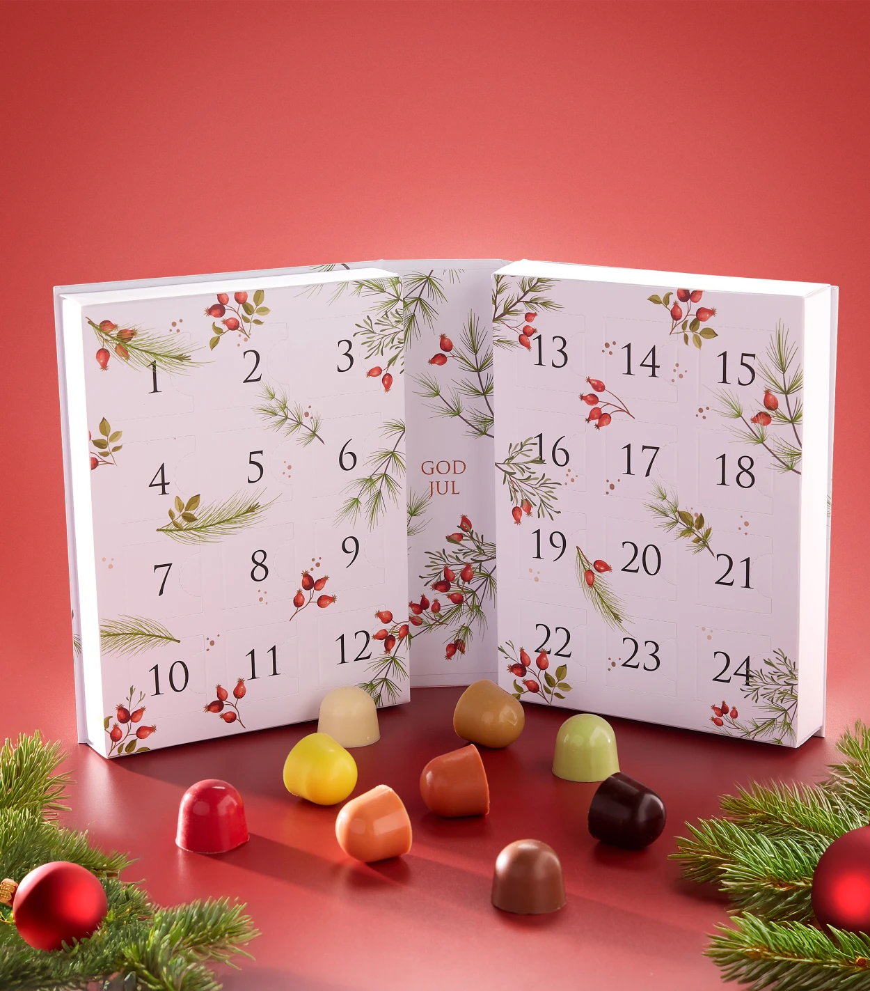 Pascal Tollbugata Julekalender Hvit - Pascal